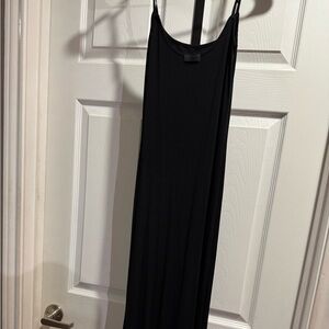 Skims Black Maxi Dress